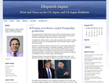 Tablet Screenshot of dispatchjapan.com